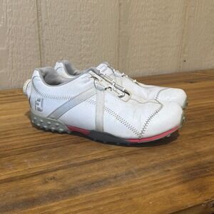 FootJoy FJ Womens Golf Shoes White Boa Closure System Size 6.5‎ M